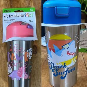 Water Bottle for Toddler, Mix and Match Set of 2